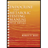 Endocrine and Metabolic Testing Manual