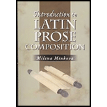 Introduction to Latin Prose Composition