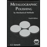 Metallographic Polishing by Mech. Methods