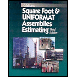 Square Foot and Uniformat Assemblies Estimating