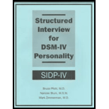 Struct. Interview for DSM IV Personality