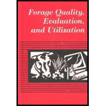 Forage Quality, Evaluation, and Utilization