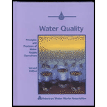 Water Quality  Principles and Practices of Water Supply Operations