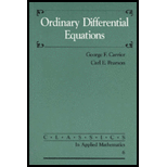 Ordinary Differential Equations