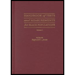 Handbook of Tests and Measure  Volume 2