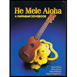 He Mele Aloha A Hawaiian Songbook