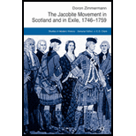 Jacobite Movement in Scotland and in Exile, 1746 1759