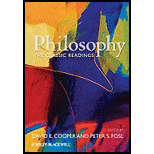 Philosophy The Classic Readings