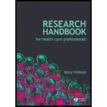 Research Handbook for Health Care Prof.