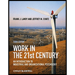 Work in the 21st Century An Introduction to Industrial and Organizational Psychology