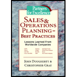 Sales and Operations Planning