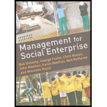 Management for Sccial Enterprise