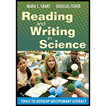 Reading and Writing in Science Tools to Develop Disciplinary Literacy