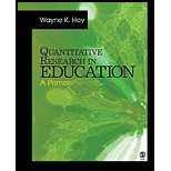 Quantitative Research in Education