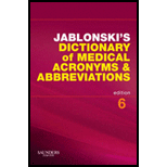 Jablonskis Dictionary of Medical Acronyms and Abbreviations   With CD