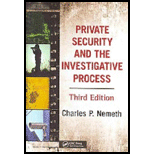 Private Security and Investigative Process