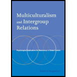 Multiculturalism and Intergroup Relations