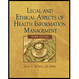 Legal and Ethical Aspects of Health Information Management   With CD