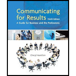 Communicating for Results A Guide for Business and the Professions