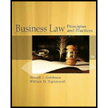 Business Law Principles and Practices