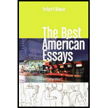 Best American Essays, College Edition