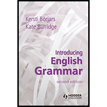 Introducing English Grammar