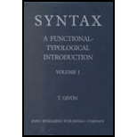 Syntax, Volume 2