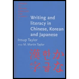 Writing and Literacy in Chinese, Korean and 