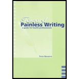 Toward Painless Writing