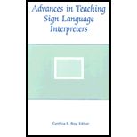 Advances in Teaching Sign Language Interp.