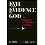 Evil and the Evidence for God