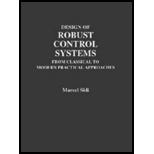 Design of Robust Control Systems