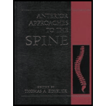 Anterior Approaches to Spine