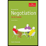 Essential Negotiation An A to Z Guide