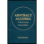 Abstract Algebra  First Course