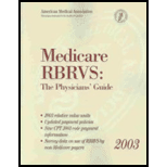 Medicare Rbrvs Physicians Guide 2003