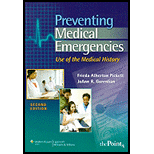 Preventing Medical Emergencies Use of the Medical History