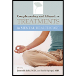 Complementary and Alternative Treatments in Mental Health Care