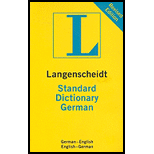 Langenscheidts Standard Dictionary German