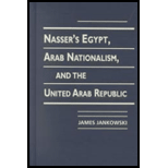 Nassers Egypt, Arab Nationalism