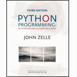 Python Programming: An Introduction to Computer Science by John Zelle - ISBN 9781590282779