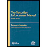 Securities Enforcement Manual