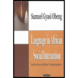 Language in African Social Interaction