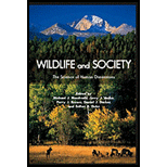 Wildlife and Society The Science of Human Dimensions