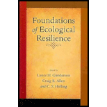 Foundations of Ecological Resilience