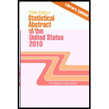 Statistical Abstract of U. S. 2010