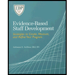 Evidence Based Staff Development   With CD