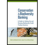 Conservation and Biodiversity Banking