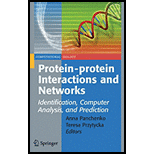 Protein Protein Interactions and Networks