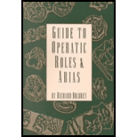 Guide to Operatic Roles and Arias by Boldrey - ISBN 9781934477083